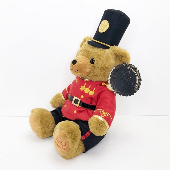 FAO Schwarz toy soldier plush Teddy Bear - Picture 3 of 8